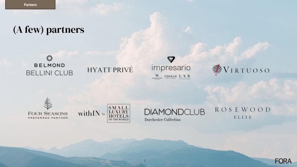 Alpin Vie is a Fora Affiliate